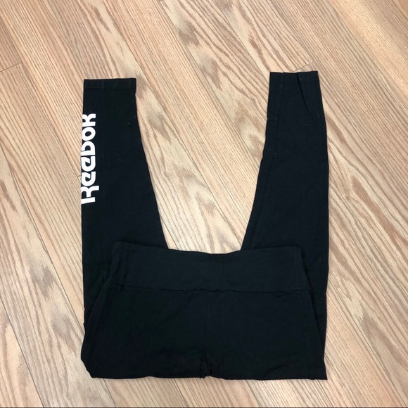 Reebok | Women's Logo Legging | Black | Size M - Picture 3 of 5